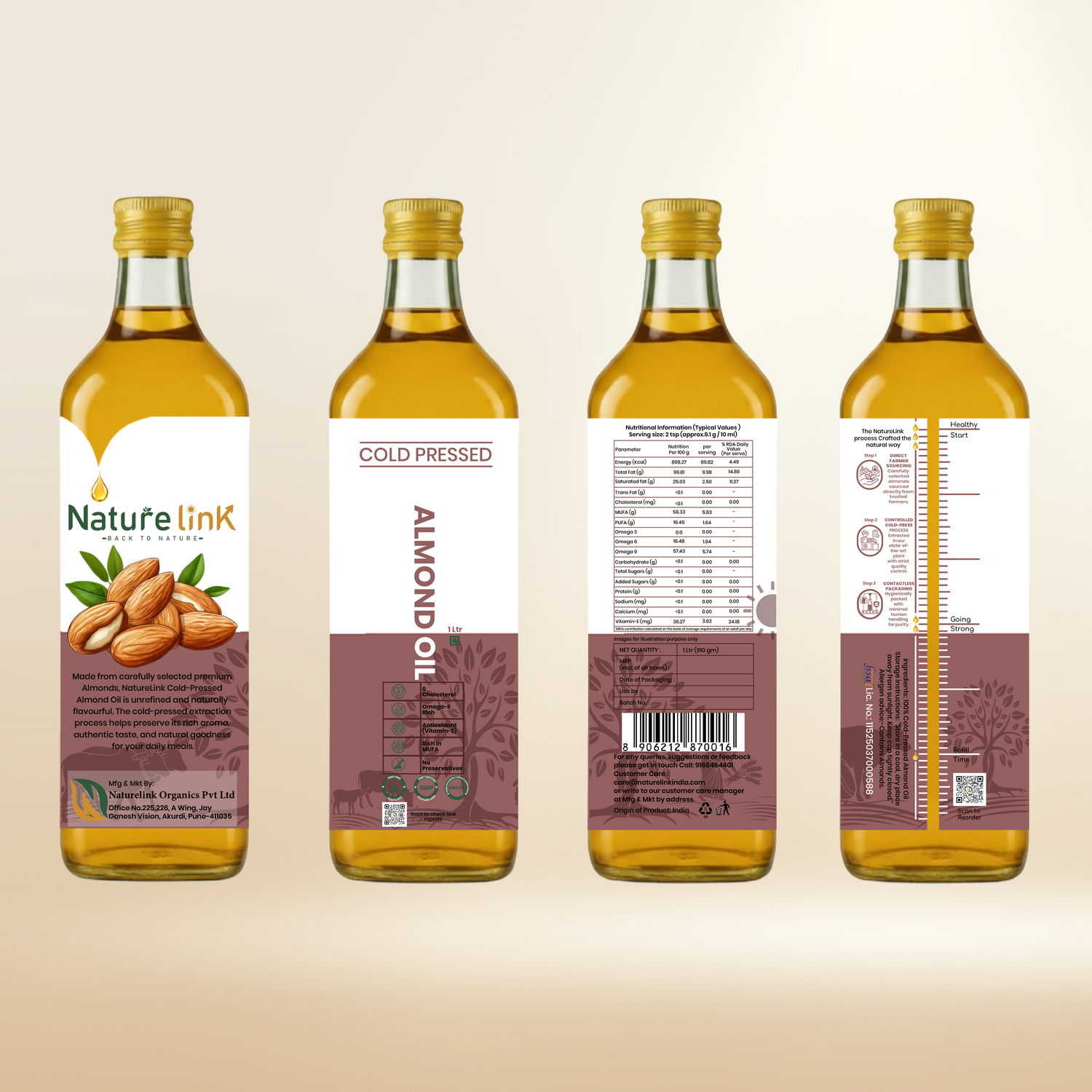 Cold Pressed Almond Oil