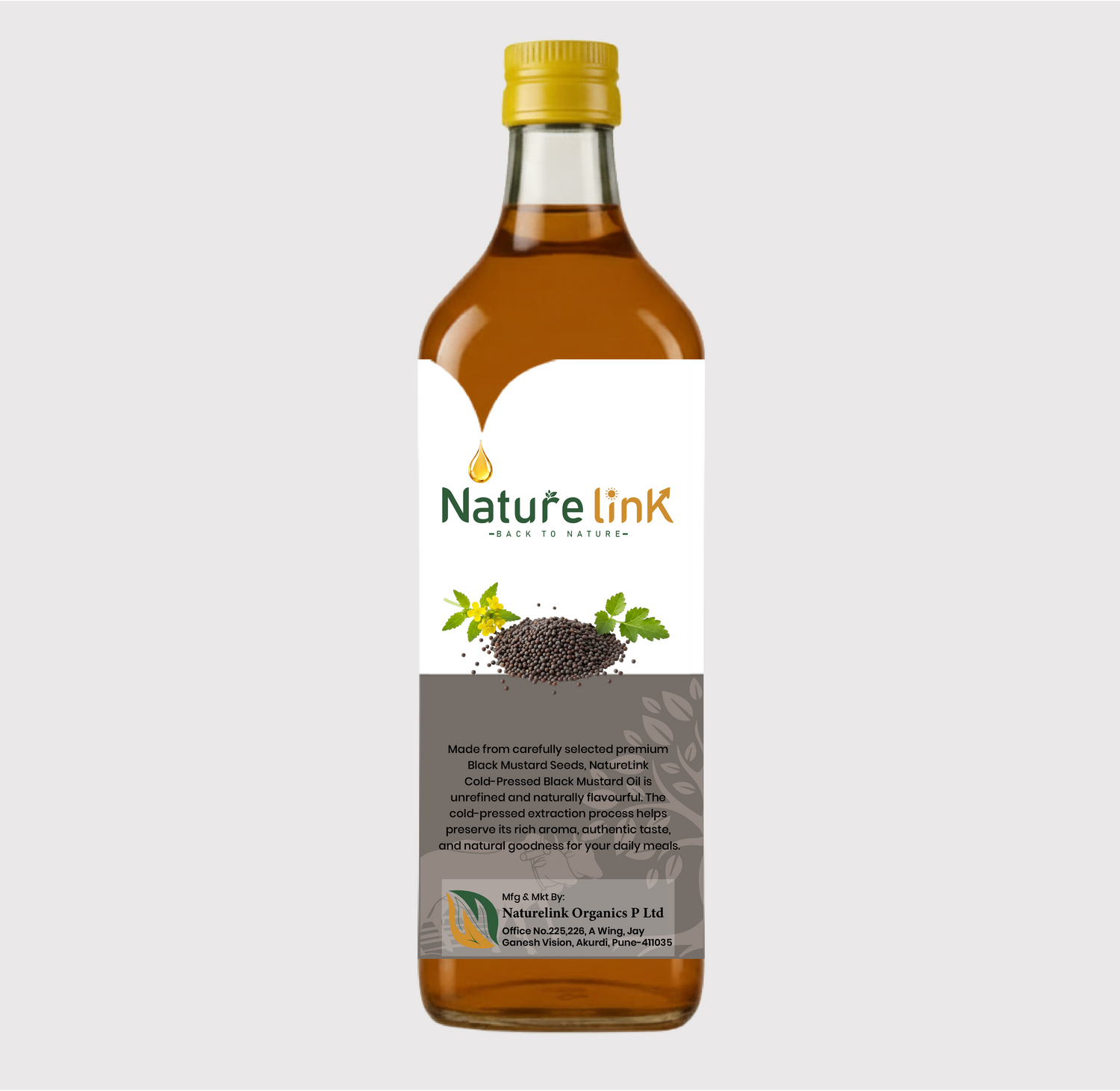 Cold Pressed Mustard Oil