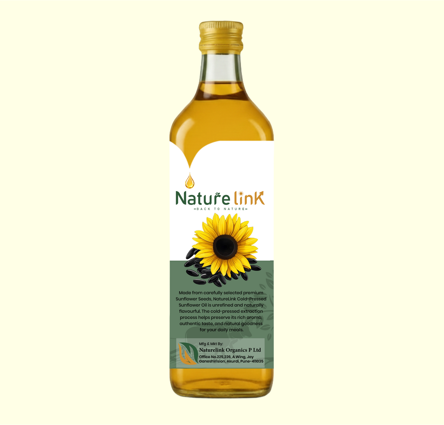 Cold Pressed Sunflower Oil